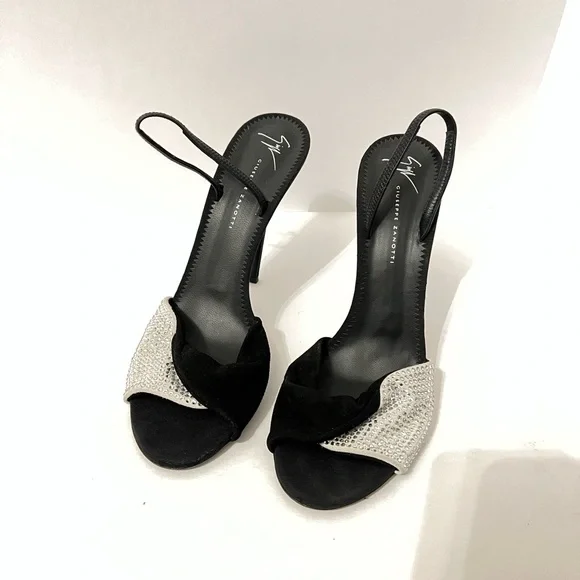 Giuseppe Zanotti Alien 115 Swarovski Crystal Heels - Womens 9.5 US (40.5EU) - Picture 5 of 6